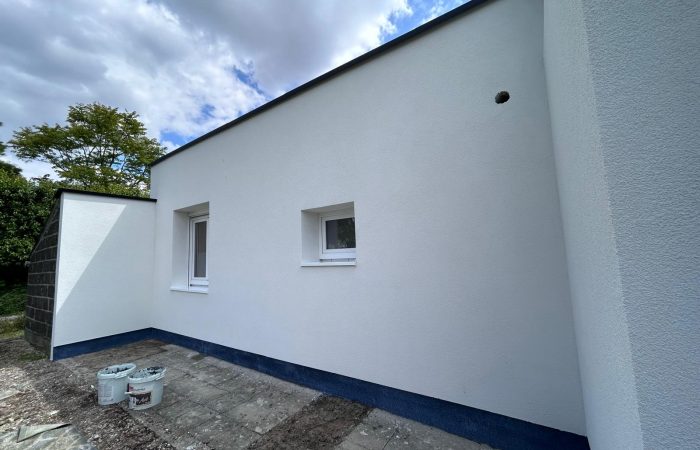 Bajabouw gevelisolatie, crepi en totaalrenovatie te Dendermonde